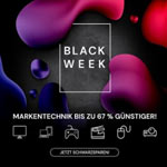 Jetzt schwarzsparen mit der BlackWeek von Office-Partner – Markentechnik bis zu 67% günstiger