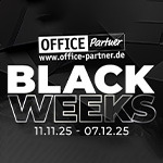 Jetzt sparen mit den Black Weeks Deals bei Office Partner