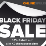 10% Rabatt auf ausgewähltes Küchenzubehör und Küchen-Accessoires bei Onlinespuelenshop.de