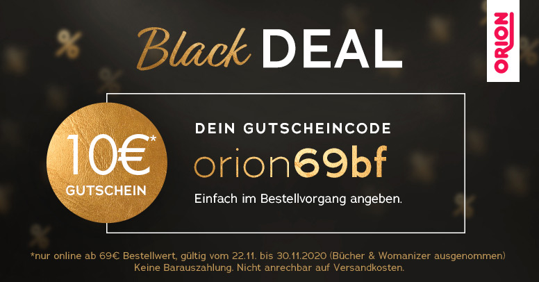 Orion Black Friday 2020