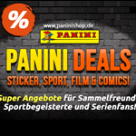 Panini Deals für Fans: satte Rabatte auf Sammelprodukte, Gratis-Versand ab 10 Euro!