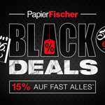 Black Deals: 15% auf fast ALLES und bis 60% auf ausgewählte Schreibgeräte und Accessoires