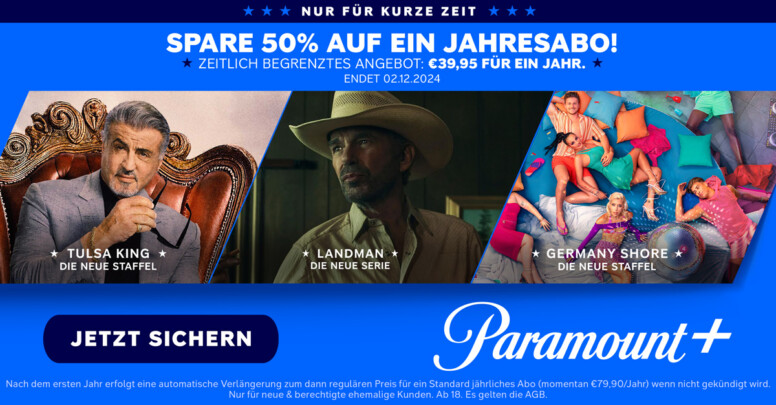 Paramount+ Black Friday 2024