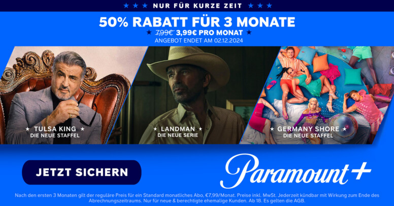 Paramount+ Black Friday 2024