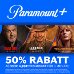 Sicher dir 50% Rabatt auf die ersten 3 Monate Paramount+