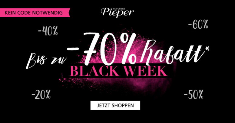 parfuemerie pieper black week 2021