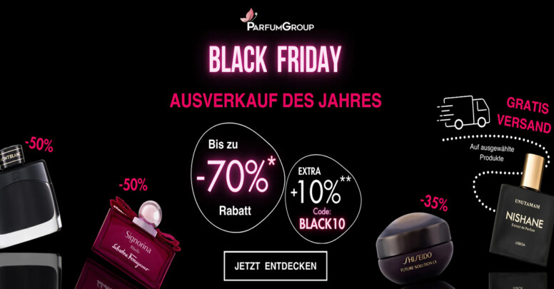 Parfumgroup Black Friday 2024