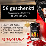 5 EURO Gutschein bei Paul Schrader in der Black Week