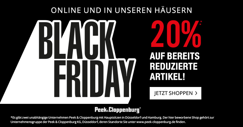 Peek & Cloppenburg* Black Friday 2019