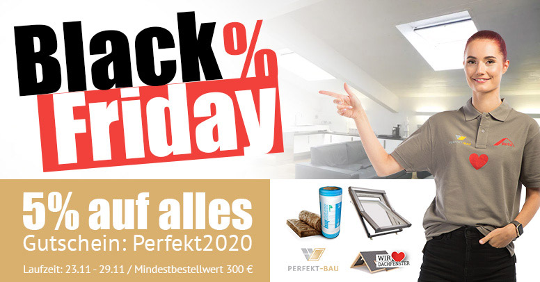 Perfekt Bau Black Friday 2020