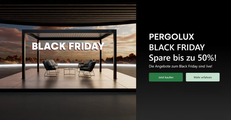 Pergolux Black Friday 2025