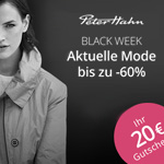 Peter Hahn Black Week – Aktuelle Mode bis zu 60% günstiger