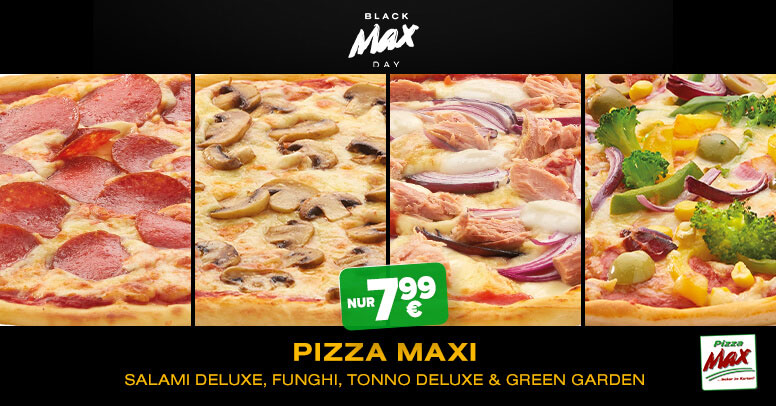 Pizza Max Black Friday 2020