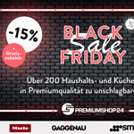 Premiumshop24 Black Friday Sale: Über 200 Haushalts- und Küchengeräte zu unschlagbaren Preisen