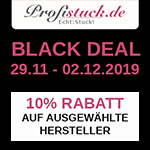 Black Deal auf profistuck.de – Erhalte 10% Rabatt auf ausgewählte Hersteller