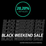 Black Weekend Sale im Onlinestore von Protein Projekt mit 20,20% Rabatt auf alles