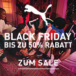 Black Friday bei PUMA – Nur heute bis zu 50% Rabatt
