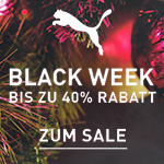 PUMA Black Week: Bis zu 40% auf ausgewählte Artikel!
