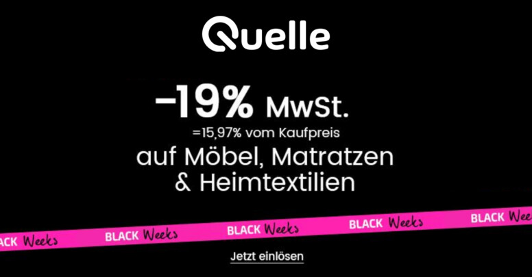 Quelle Black Weeks 2024