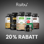 Raibu Black Week: 20% auf alle Bestellungen ab 2 Produkten