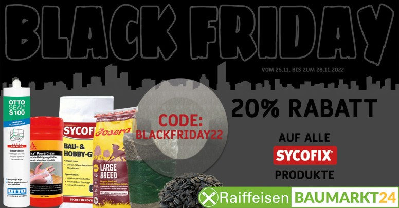 Raiffeisenbaumarkt24 Black Friday 2022