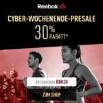 Exklusiver Presale bei Reebok – Sicher dir 30% Rabatt auf ausgewählte Artikel im Online-Store!