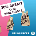 20% Rabatt auf das komplettes Sortiment von Reishunger.de