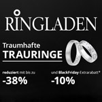 Trauringe und Schmuck mit 10% Extra Rabatt bei Ringladen