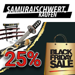 Jetzt Samuraischwert kaufen und 25% sparen!