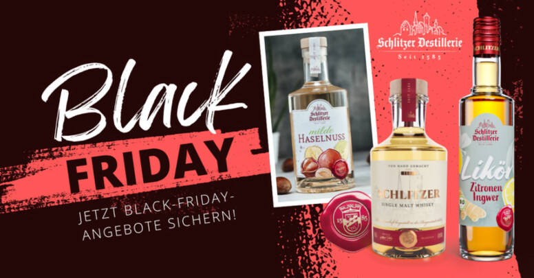 Schlitzer Destillerie Black Friday 2025