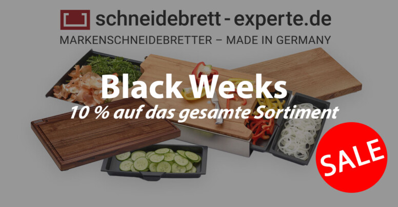 Schneidebrett Experte Black Friday 2025