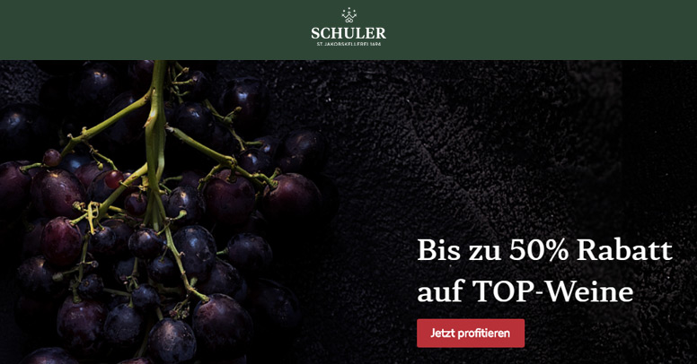 Schuler Weine Black Friday 2019