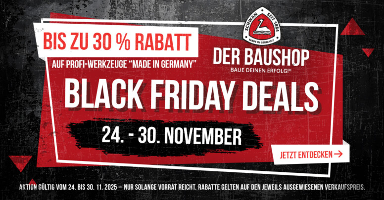 Schwan Baushop Black Friday 2025