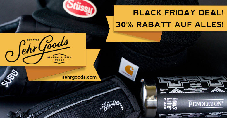 Sehr Goods Black Friday 2019