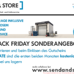 Jetzt 2 Monate kostenlosen Lagerplatz bei Send & Store sichern