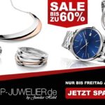 Spare bis zu 60% auf hochwertige Schmuck und Uhrenmarken bei Shop-Juwelier.de