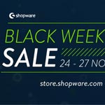 Black Weekend Sale bei Shopware – Sicher dir mind. 15% Rabatt auf zahlreiche Plugins und Themes!