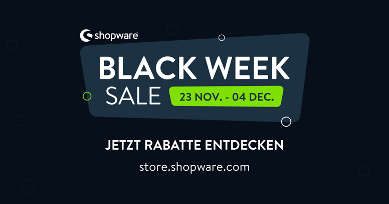 shopware Black Friday 2020