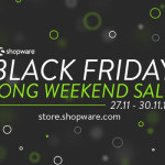 Black Friday Long Weekend Sale bei Shopware mit 15% Rabatt auf ausgewählte Tools!