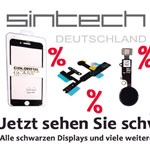 Nur heute – SCHWARZE iPhone Displays im Sonderangebot bei Sintech