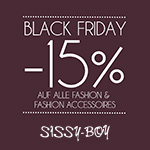 15% auf alle Fashion & Fashion Accessoires bei Sissy Boy