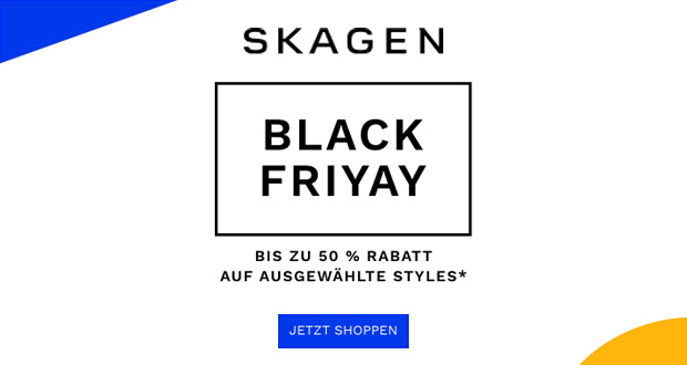 Skagen Black Friday 2018