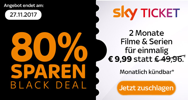 Sky Ticket Black Friday 2017