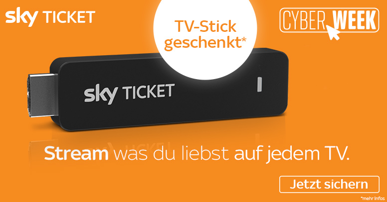 Sky Ticket Cyber Week 2020