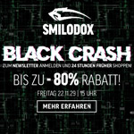 SMILODOX BLACK CRASH – Sicher dir jetzt 80% Rabatt auf alles!