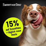 SmoothieDog Black Woof Week – 15% auf Hundesmoothies