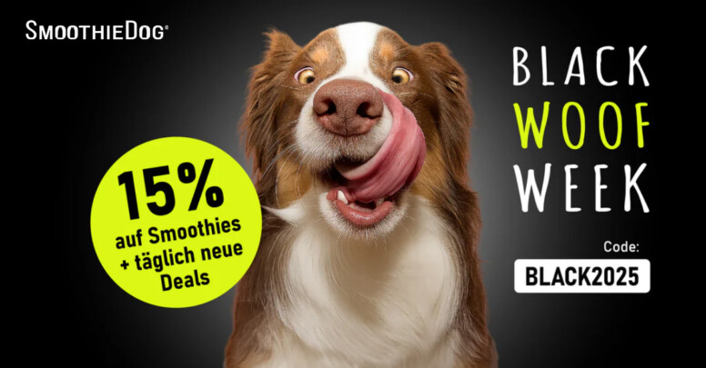 SmoothieDog Black Friday 2025
