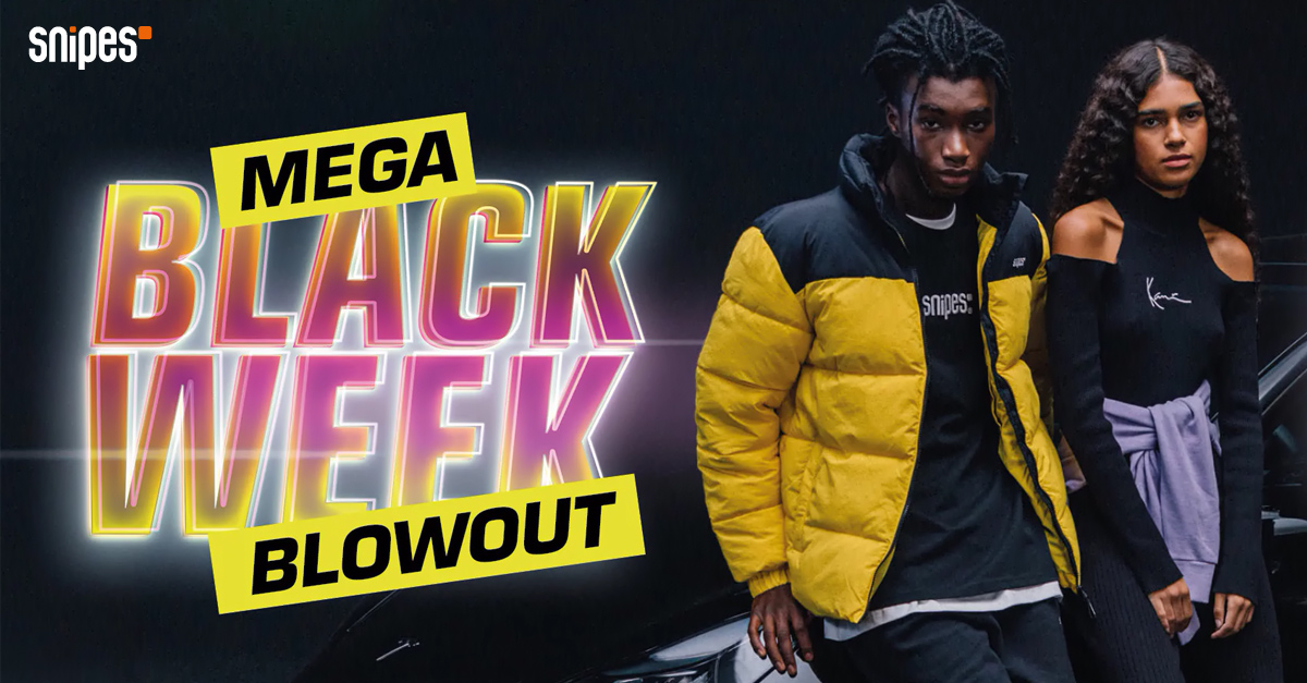 Black Week bei Snipes Sicher dir jetzt bis zu 50 Rabatt! BlackFriday.de