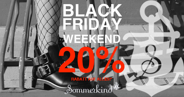 Sommerkind Black Friday 2018