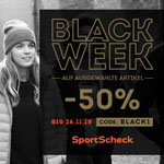 50% Rabatt auf Top-Accessoires bei SportScheck